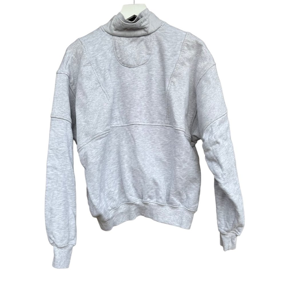 Joah Brown Retro Half Zip in Sahara French Terry - Picture 6 of 12